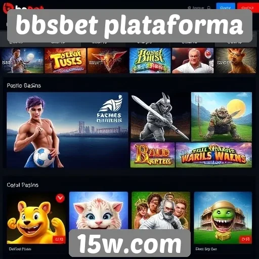 Variedade de jogos disponíveis na bbsbet plataforma